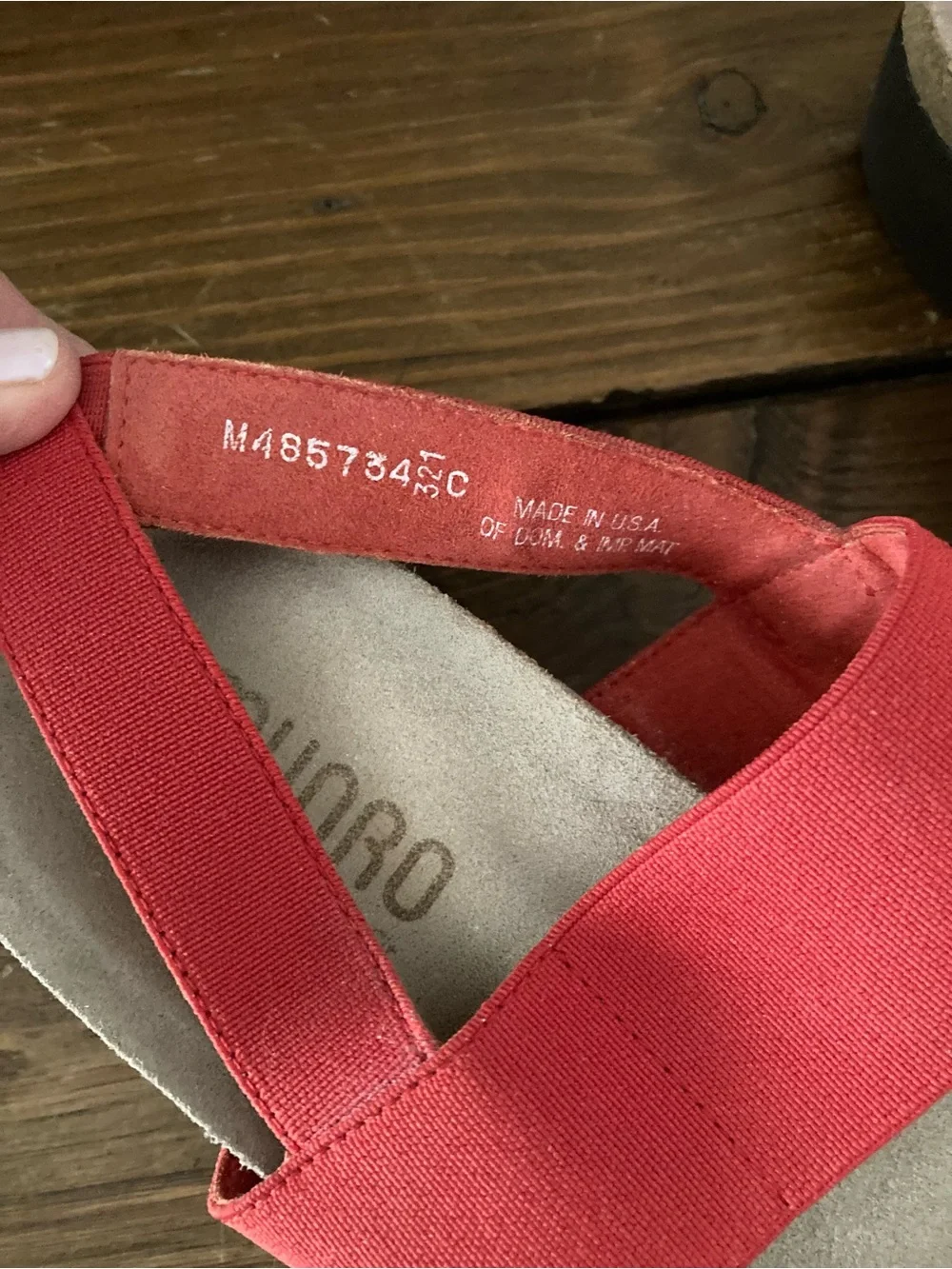 Munro Pisces Red Sandal